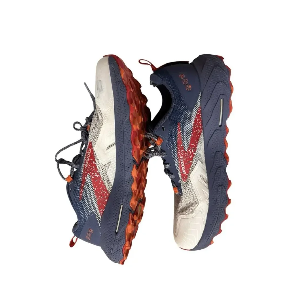 Brooks Cascadia 17 Women's Size 9 B (Medium) Trail Running Shoes White Blue